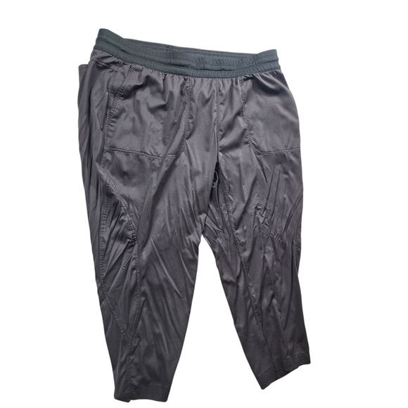North Face Pants Women 3X/3G Capri Hiking Activewear Light Stretch Gorpcore - Picture 13 of 14
